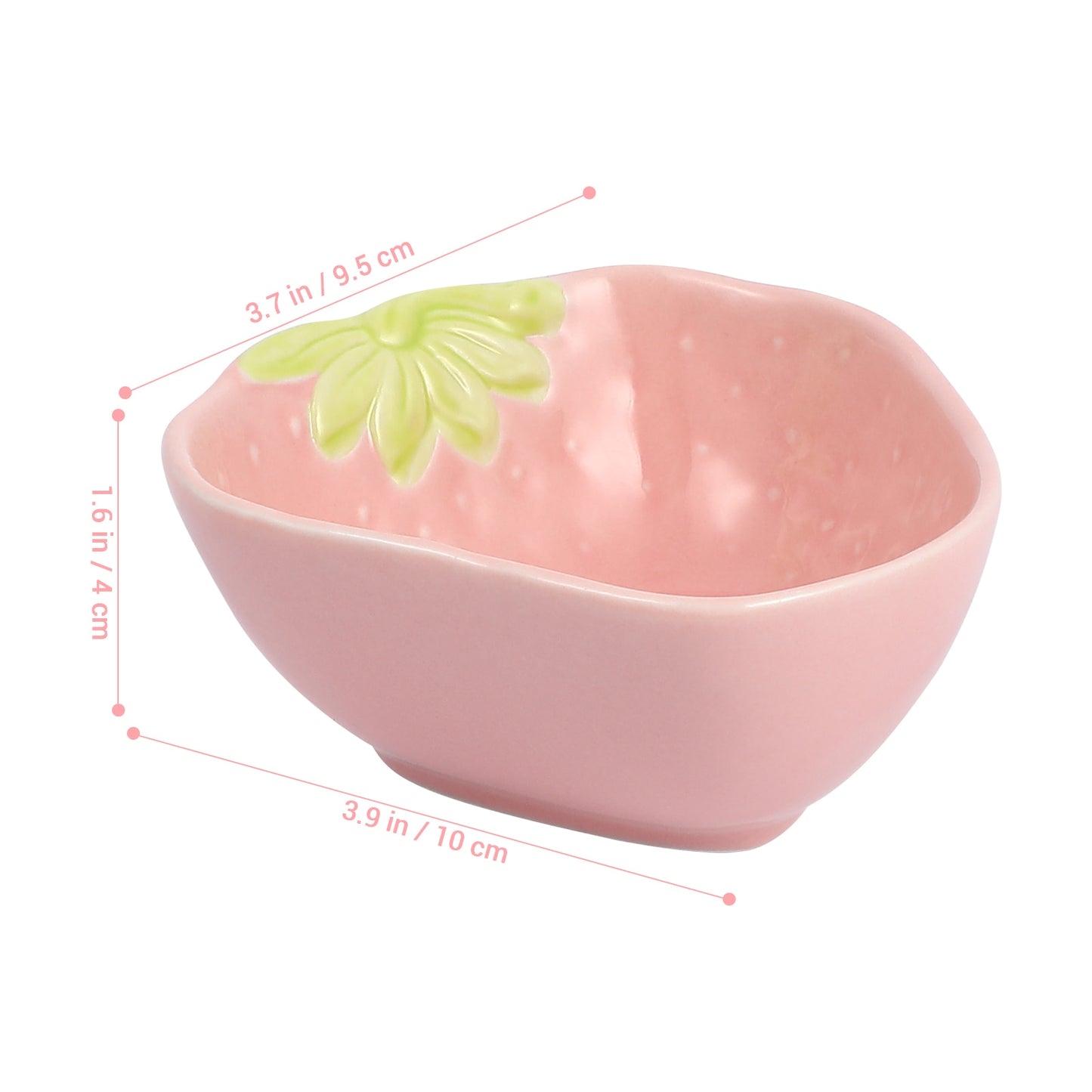 Ceramic Strawberry Feeding Dish